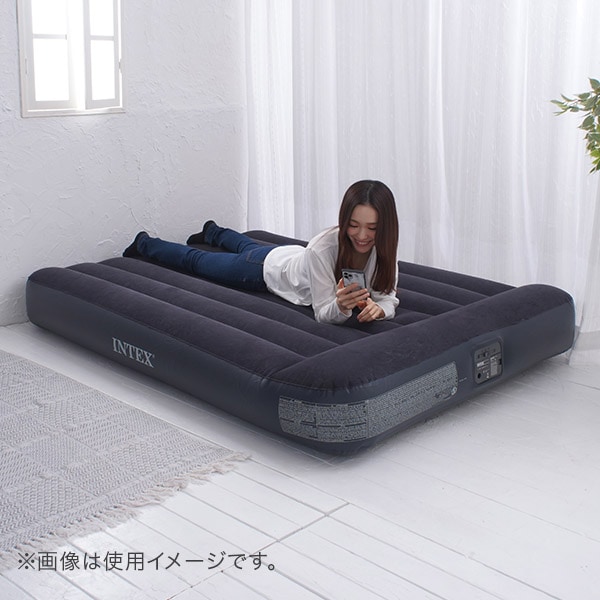正規販売店】インテックス INTEX エアーベッド ダブル 電動 64147