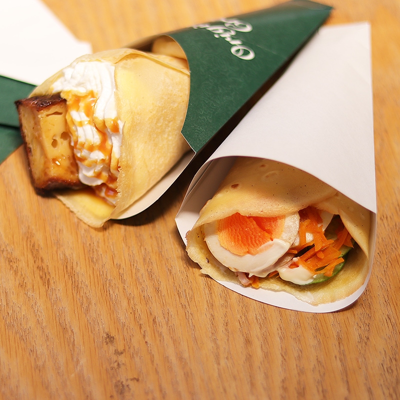 クレープGReeeeN 10-T03[入数:2,000] | テイクアウト用品・使い捨て