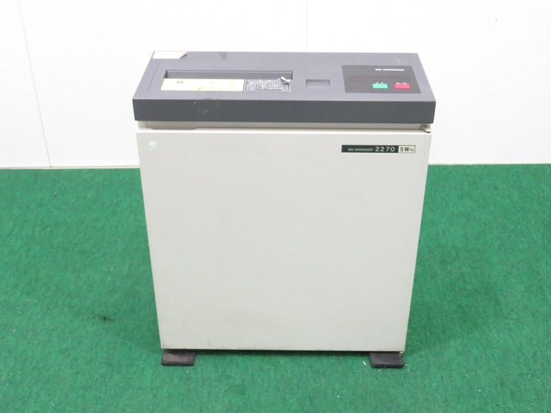 中古 OA機器 MSシュレッダー 2270SW-N 明光商会 サイズ（W600x D260 x