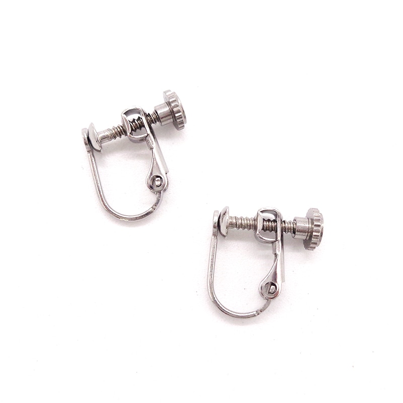 ステンレス/3mm皿ネジバネ式イヤリング(カン無し)/SEE-103(JTSF-34