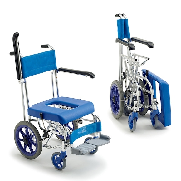 ミキ お風呂用車いす 介助型 MHC-46 【福祉発明品ショップ本店】