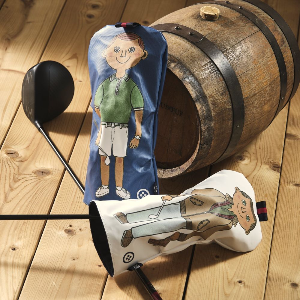 B.D.C. GOLF アイビーボーイ ヘッドカバー【レジェンド穂積和夫氏の