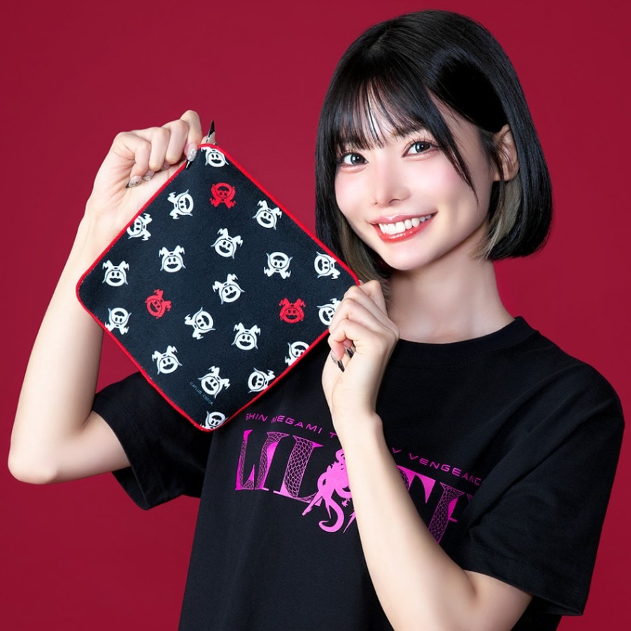 真・女神転生V Vengeance/ジャックフロスト タオルハンカチ｜墓場の