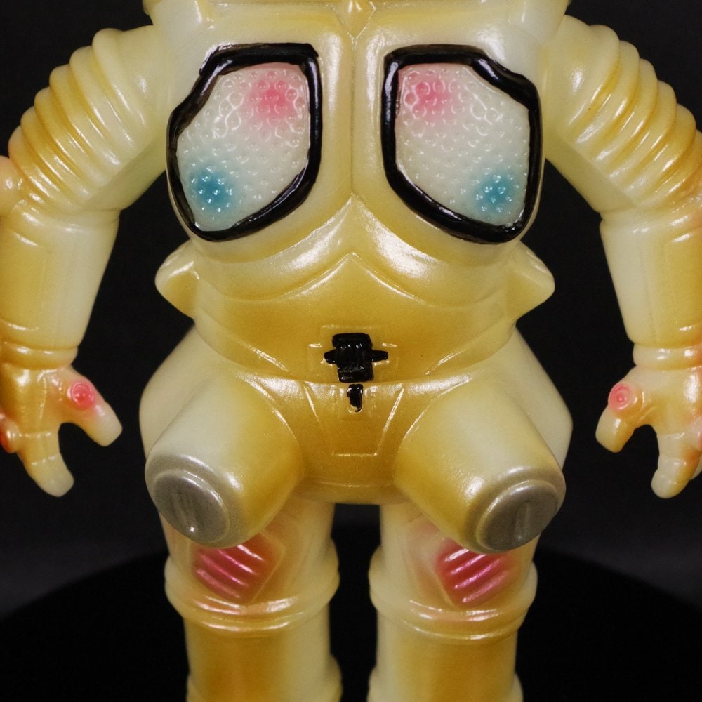 ソフビ/ブルマァク BULLMARK/ウルトラセブン/リトルキングジョー/蓄光