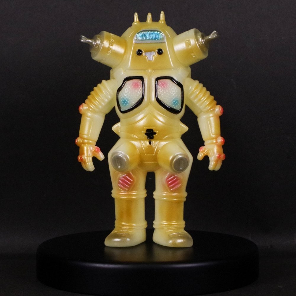 ソフビ/ブルマァク BULLMARK/ウルトラセブン/リトルキングジョー/蓄光