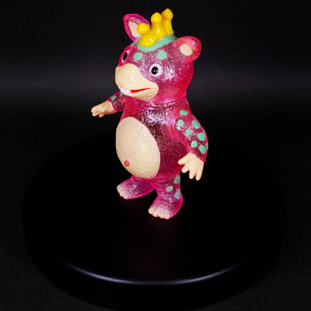 ソフビ/MAX TOY マックストイ/快獣ブースカ/クリアーピンク｜墓場の