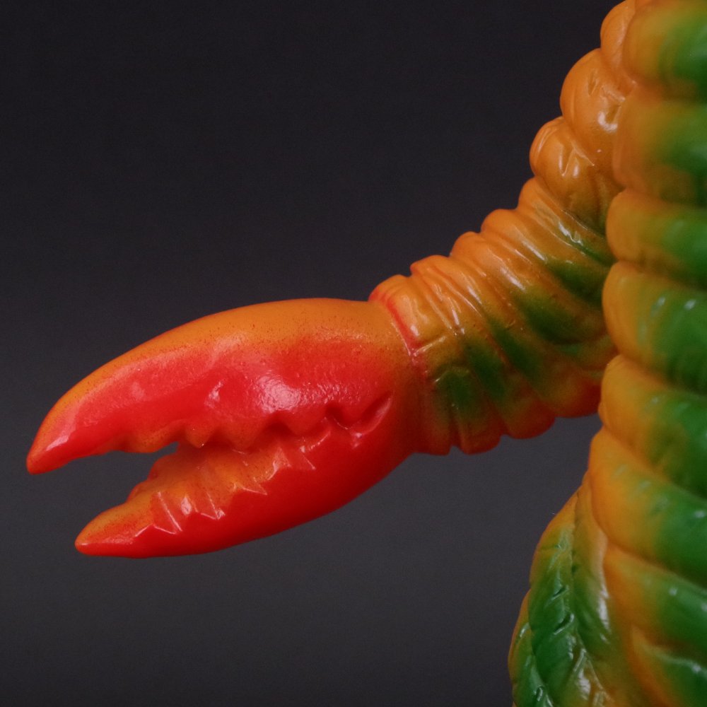 ソフビ/ブルマァク BULLMARK/帰ってきたウルトラマン/サドラ/オレンジ