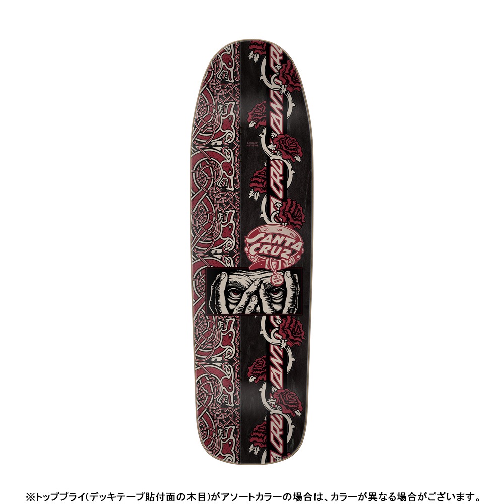 激安Santa Cruz Dressen ドレッセンモデル 8.7インチデッキ サンタクルーズ SANTA CRUZ<br>スケボー デッキ 9.3 DRESSEN HANNYA