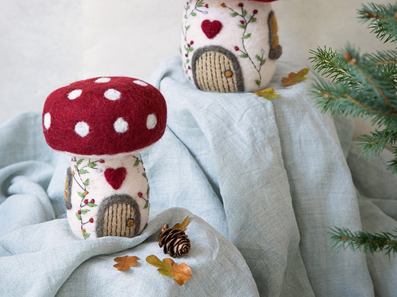 Mushroom House M／Gry&Sif | インテリア,クリスマス | Livet Plaza