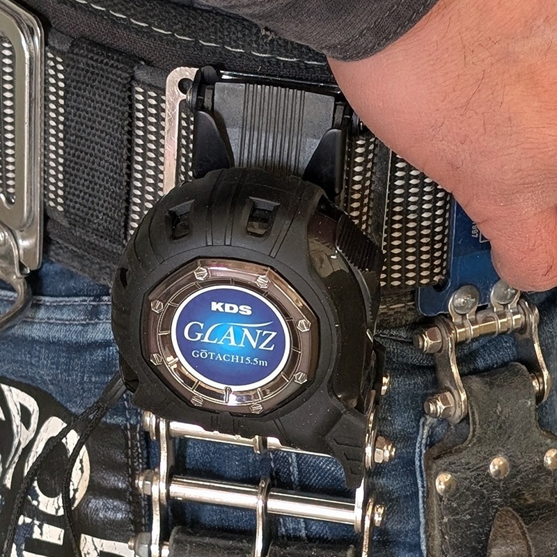 ムラテックKDS メタルホルダーGZ胴ベルト用 MH-01GZ | 測定・測量