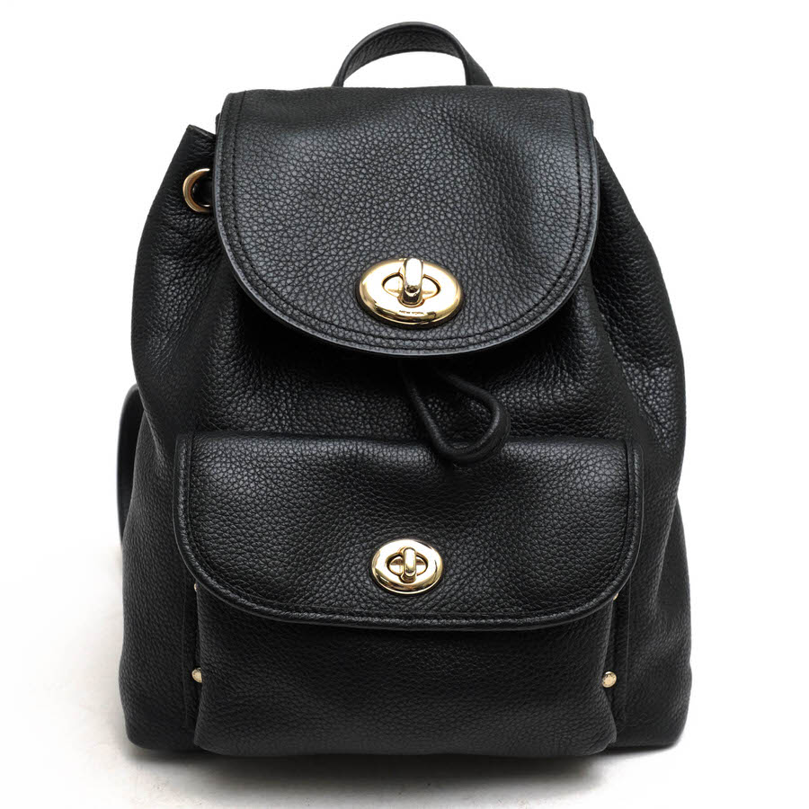 COACH F58814 Billie Backpack in Charlie Nylon / コーチ 巾着型 一部