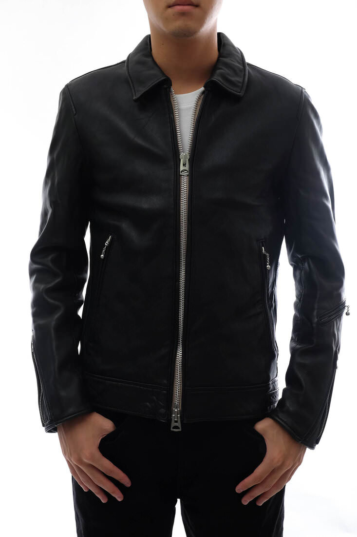 nano universe NUC03LO364GL スタンドカラーウォッシュドレザー / ナノ