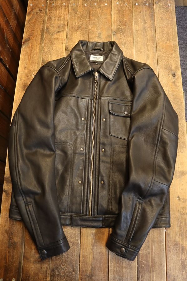 KADOYAカドヤ K'S LEATHER&K'S PRODUCT RODEO LEATHER JACKET ロデオ