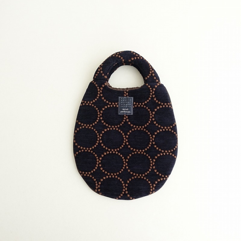 美品】ミナペルホネン mina perhonen tambourine うずらバッグ (ba84