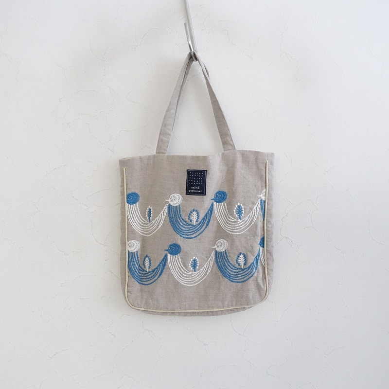 BEAMS別注/ミナペルホネン mina perhonen twitterトートバッグ (ba7