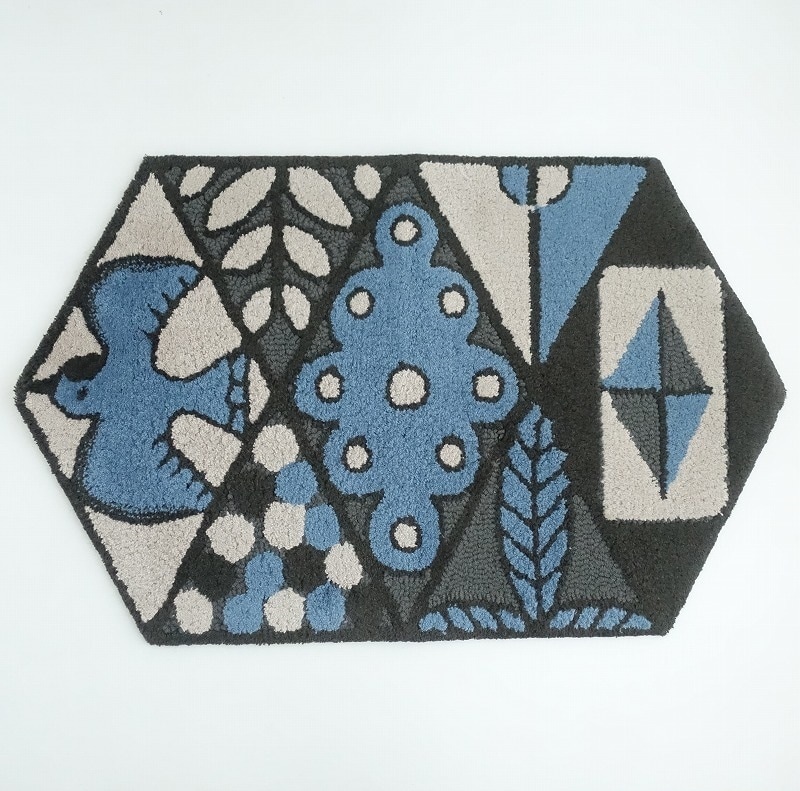 未使用/定価4.1万】ミナペルホネン mina perhonen symphony ラグ