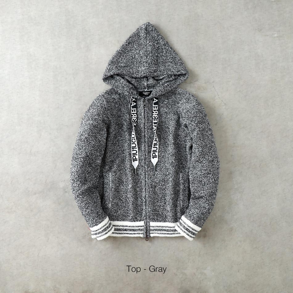 1PIU1UGUALE3 RELAX】KNIT ZIP P/Kニットジップパーカー｜アメカジ