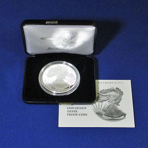 アメリカ イーグル1＄銀貨 2025-W Proof | アメリカの貨幣,イーグル