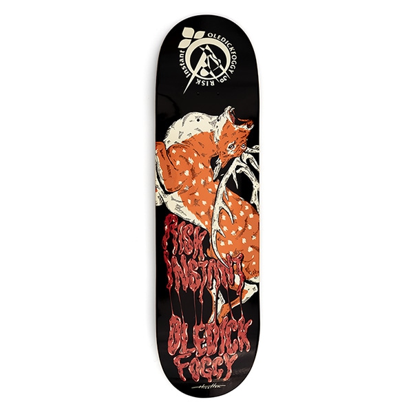 OLEDICKFOGGY×RISK×INSTANT】COLLABORATION DECK 7.38インチ スケート