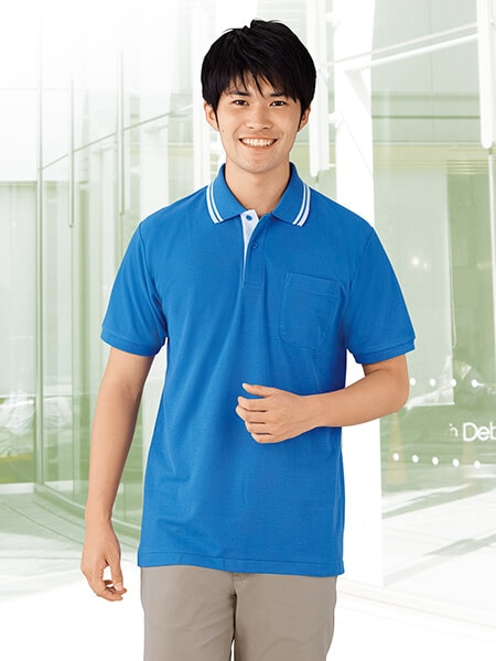 DESK】 24454 半袖ポロシャツ[通年]通販ページ│自重堂＜公式