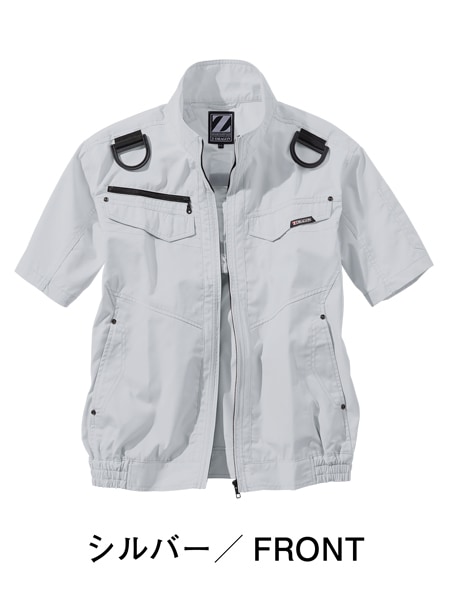 Z-DRAGON】 74130 空調服(R)半袖ブルゾン(ファン無し)[春夏]通販ページ