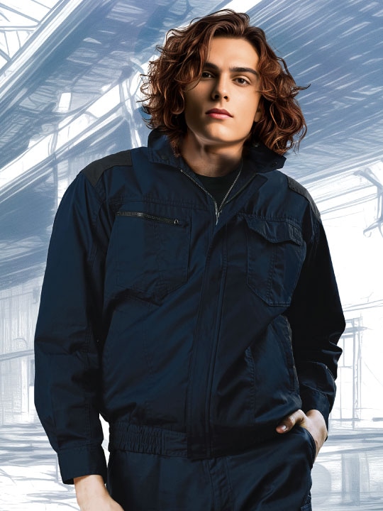 Z-DRAGON】 74040 空調服(R)長袖ブルゾン(ファン無し) [春夏]通販