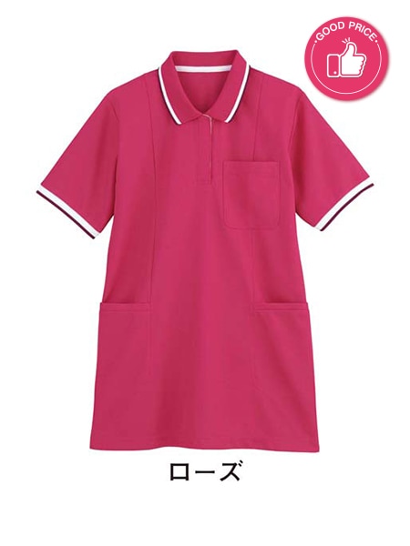 WHISeL】 WH90338 半袖ロングポロシャツ[レディース]通販ページ│自重