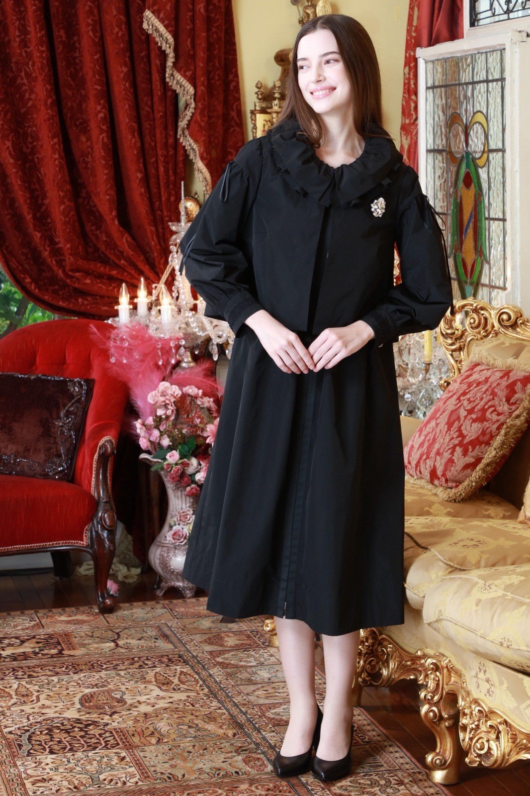 2025年春夏 ショートジャケット＆ロングOP ツインセット 2518001