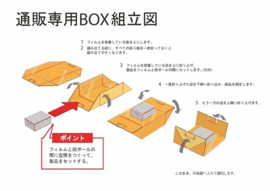 森林認証紙使用】J1-BOX オルピタ通販BOX 60サイズ （1SET 30組入