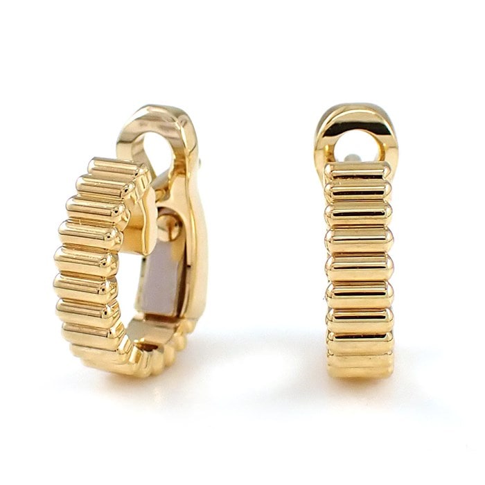 ブシュロン BOUCHERON フープ ピアス キャトル グログラン シングル