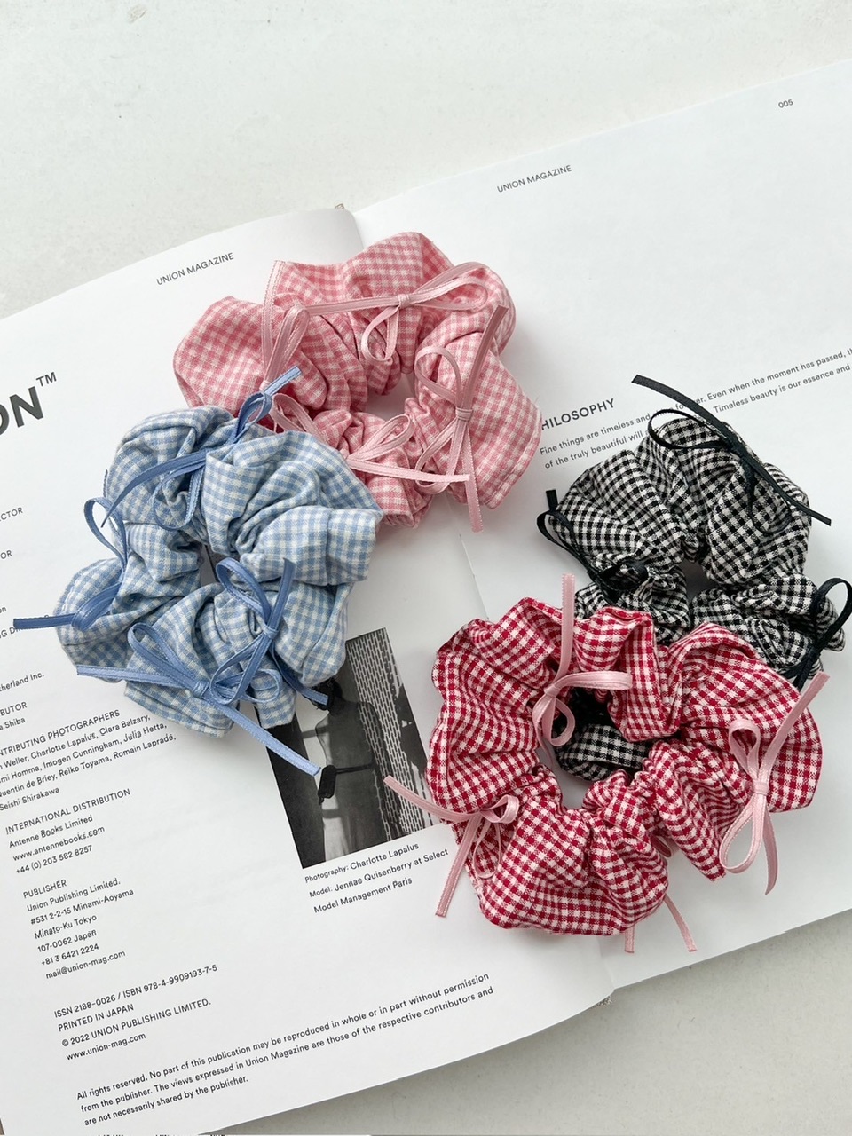 BURBERRY チェック柄 シュシュ 新品未使用リカルドタグ付き