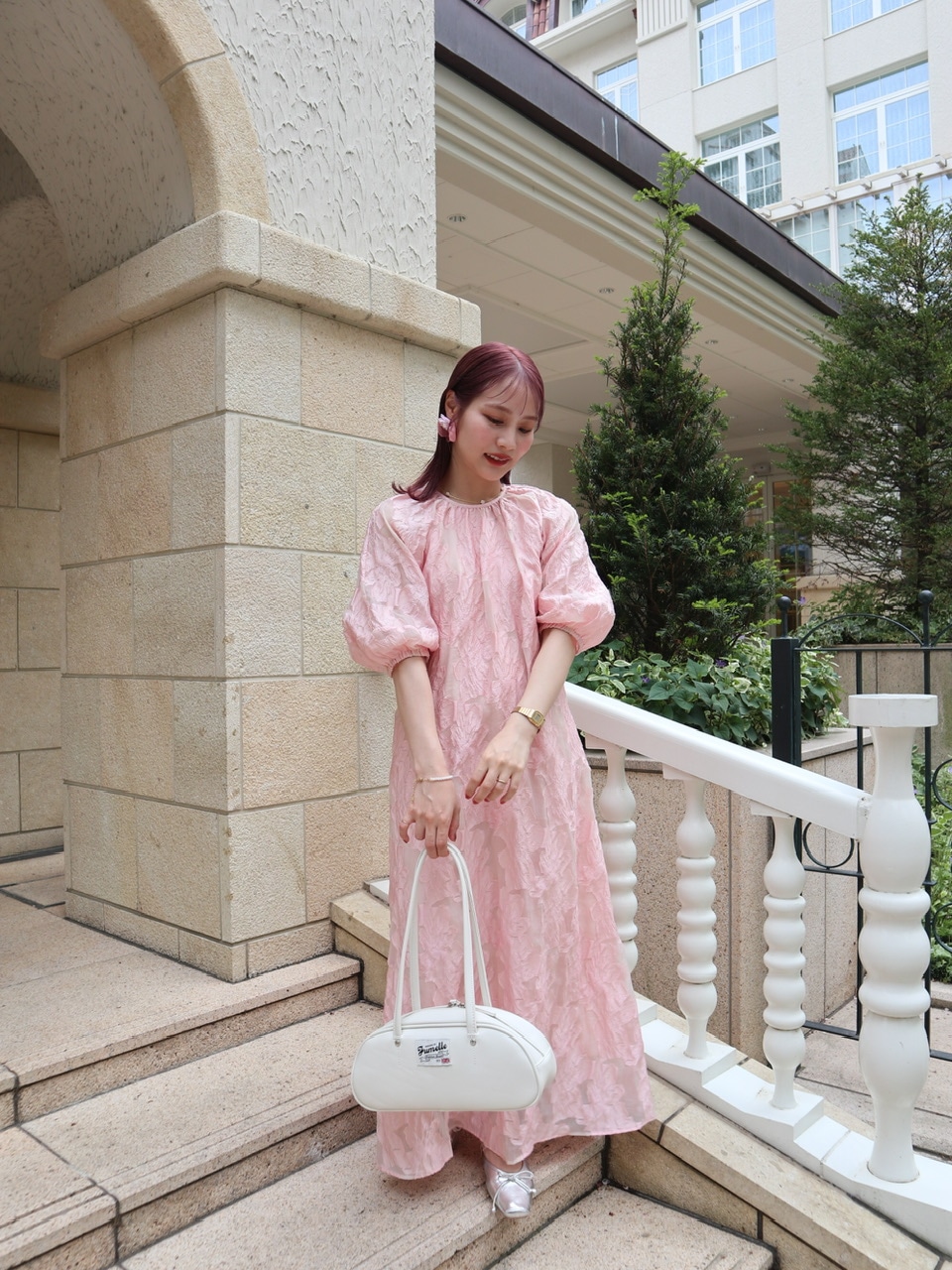 jacquard dress #2カラー | ワンピース | JUMELLE