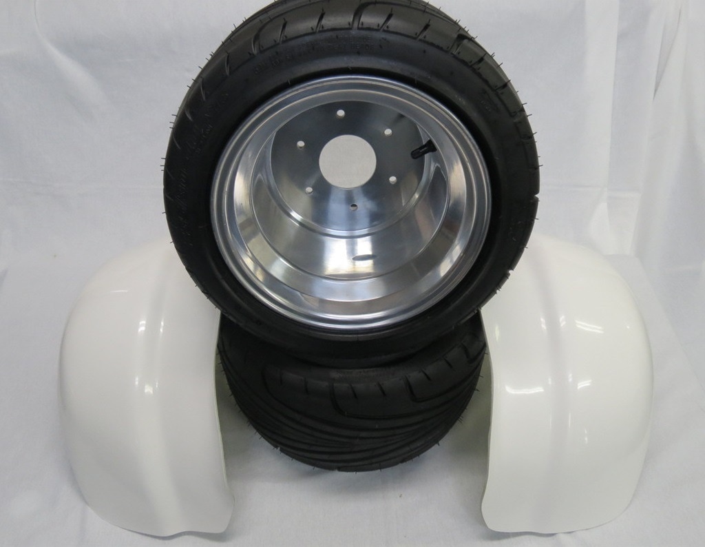 ジャイロキャノピー・UP・X用 ポン付け ホイールタイヤセット 235/30