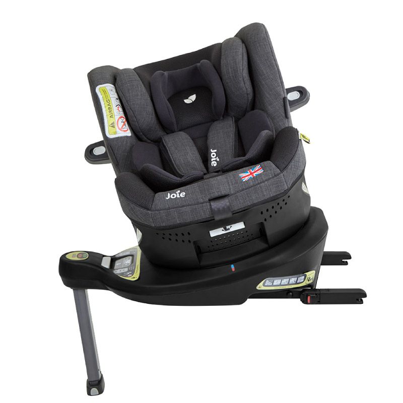 joie チャイルドシート アイアーク360° ブラック【isofix】幌付きで