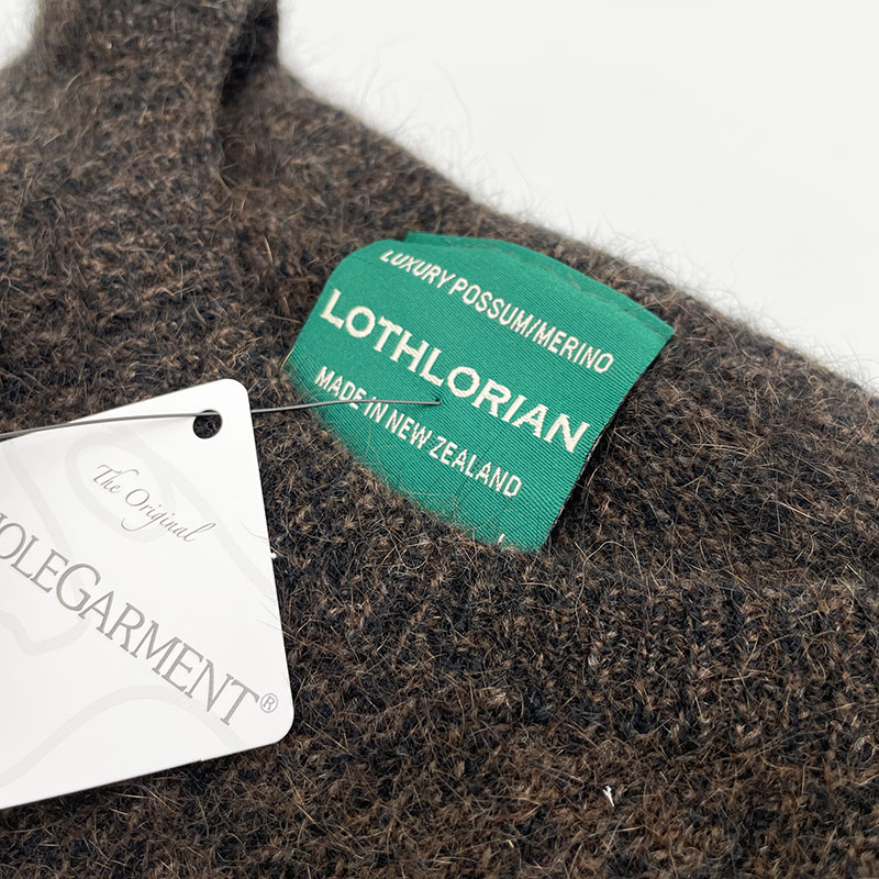 MADE IN NEW ZEALAND ポッサムメリノ クルーネックジャンバー