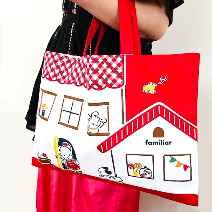 ファミリア レッスンバッグ：レッド | おせわ・体験 | こべっこ