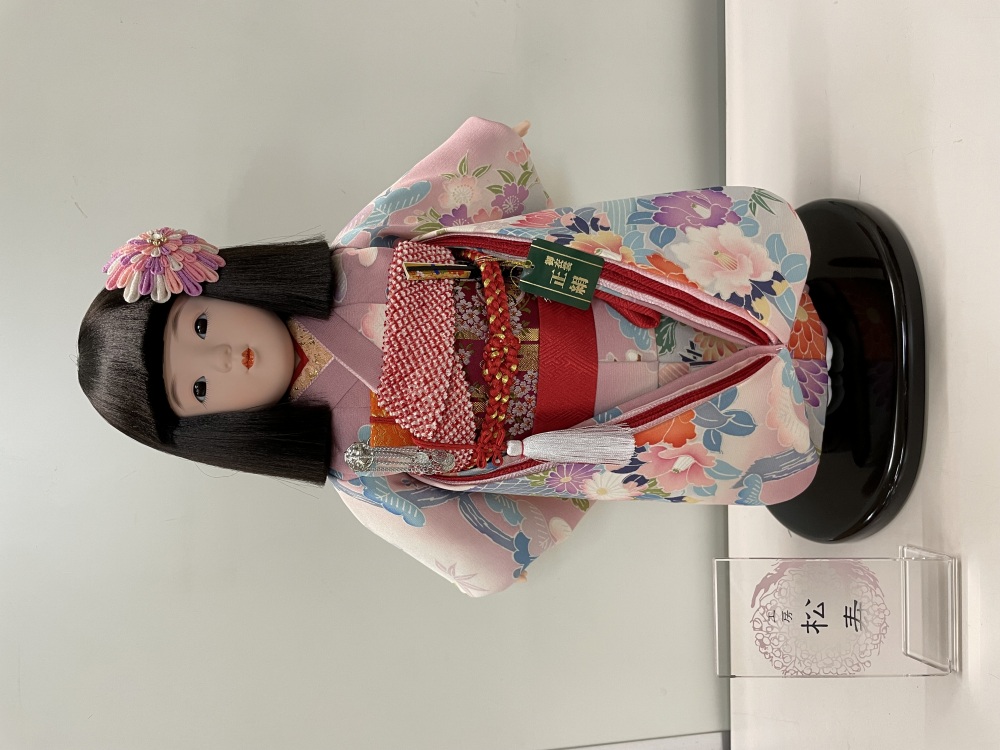 10号 正絹京友禅 市松人形（限定品） | 市松人形,10号 | 人形工房松寿