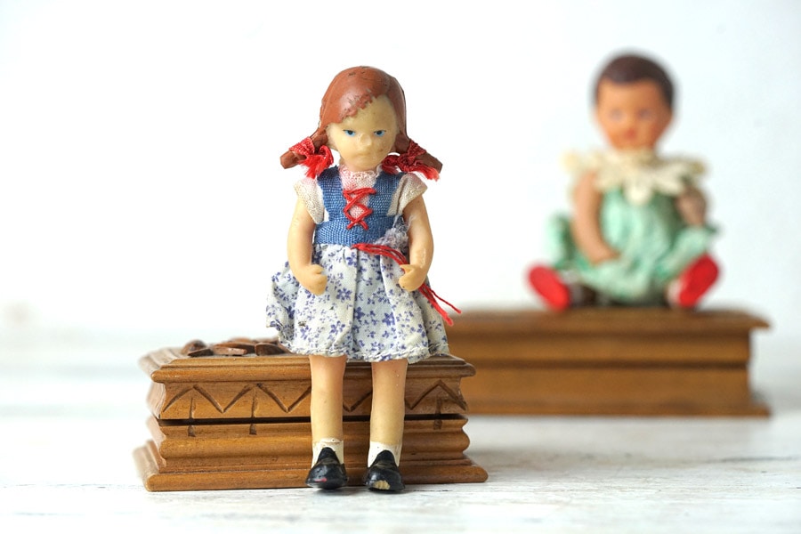 ドイツ ヴィンテージ☆TOYコーヒーSET☆ラバードール、ままごと レトロ