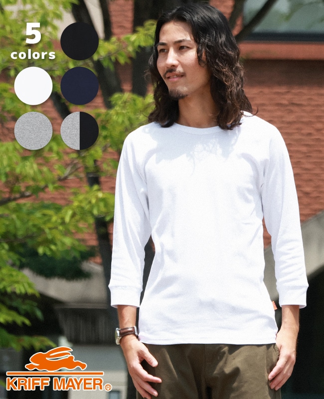 MENS メンズ,Tシャツ,5・7分袖Tシャツ | KRIFF MAYER