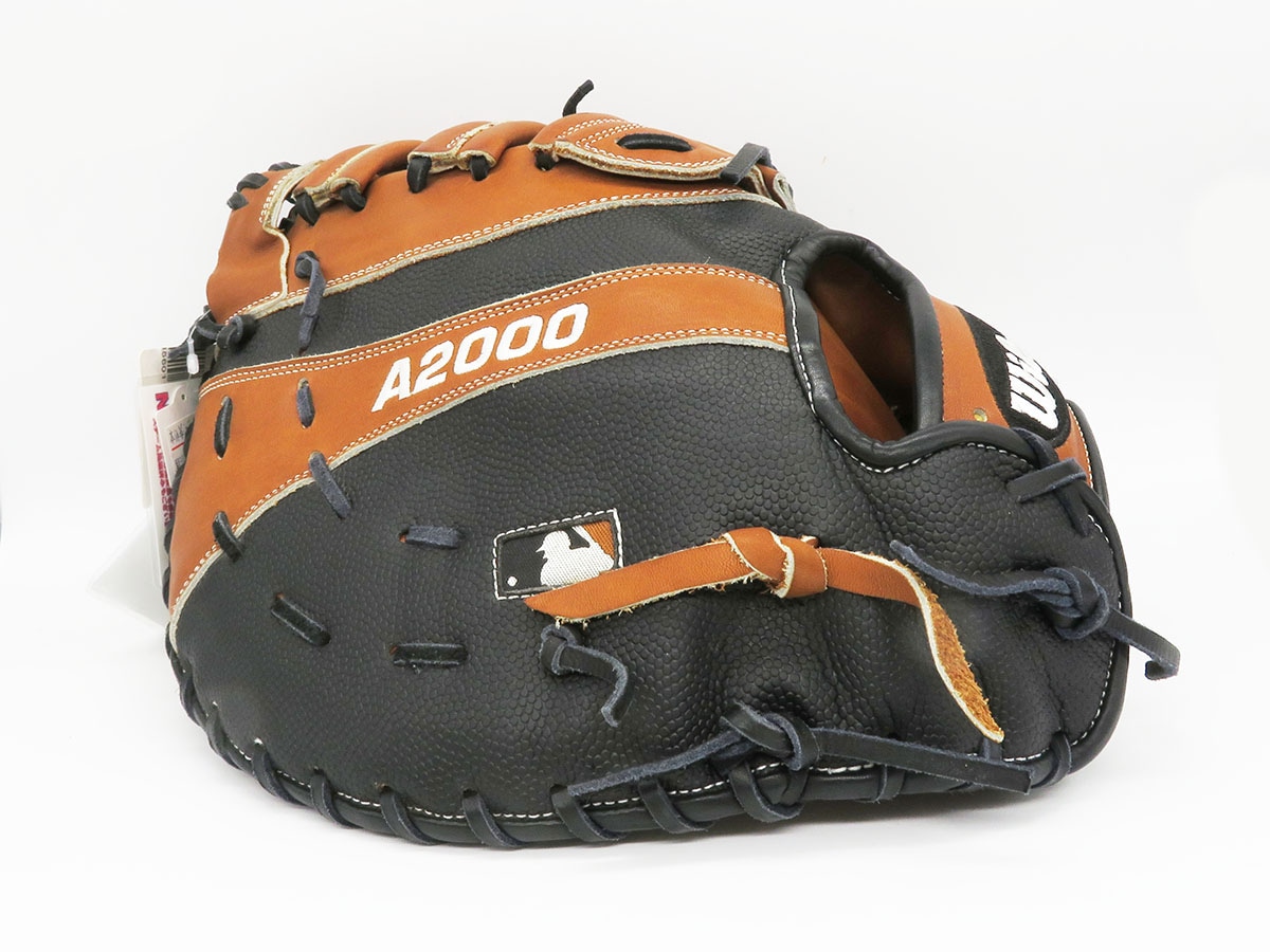 Wilson A2000 キャッチャーミット 黒/オレンジ Wilson A2000