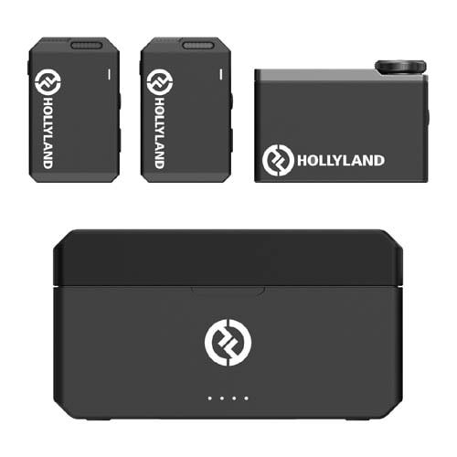 創業祭開催中】Hollyland LARK MAX Duo（Black） ワイヤレスマイク