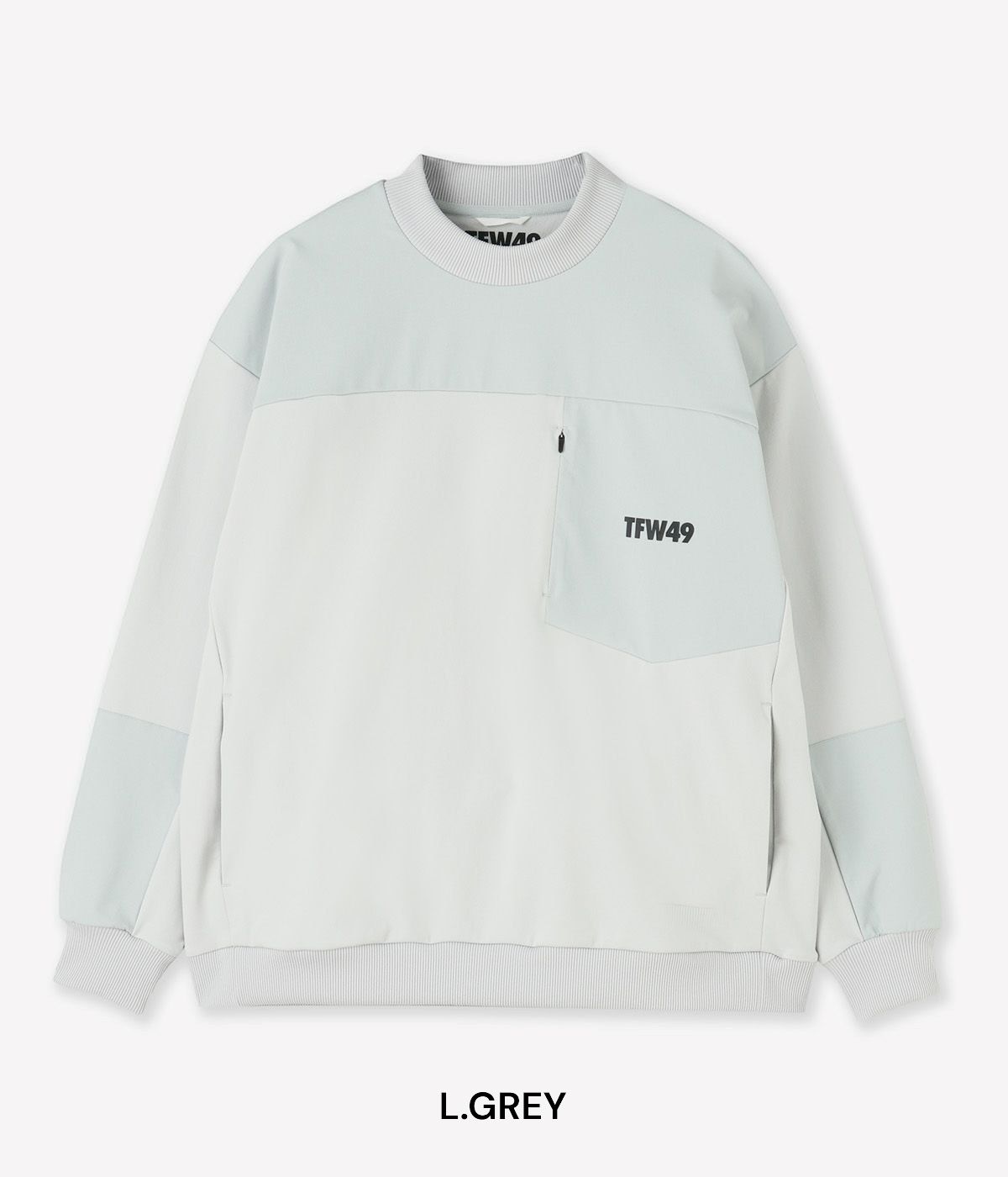 TFW49 / T102510008 / L/S THICK COLLAR CREW NECK SHIRT（4色