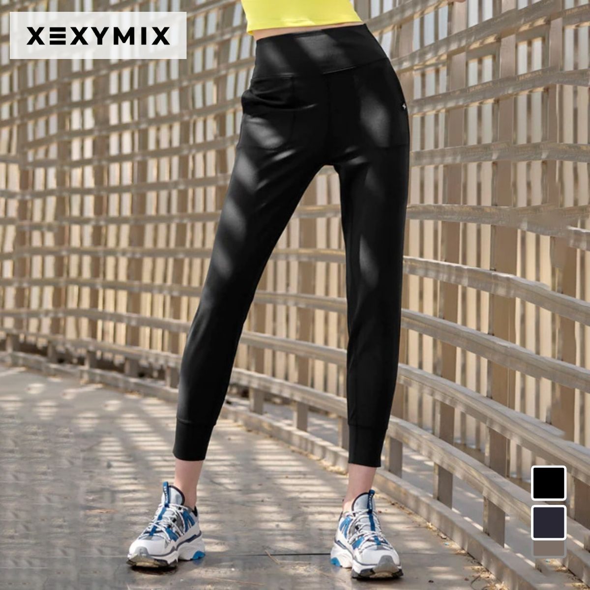 アウトレット XEXYMIX ゼクシィミックス ジョガーフィット レギンス