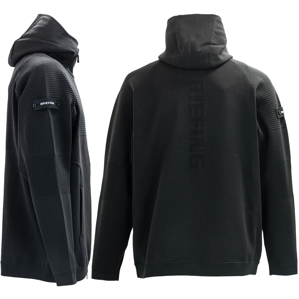 ブリーフィング ゴルフ ウェア メンズ ニットパーカー BRIEFING GOLF