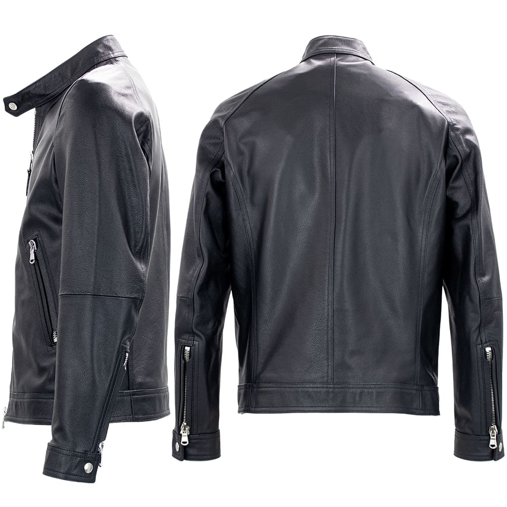 エンメティ ライダース メンズ スペシャルレザー カーフスキン