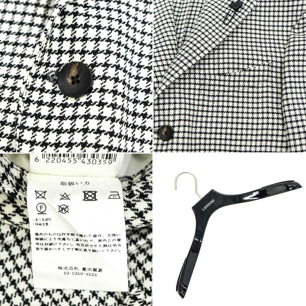 セール】ラルディーニ ジャケット メンズ ヴァージンウール チドリ柄