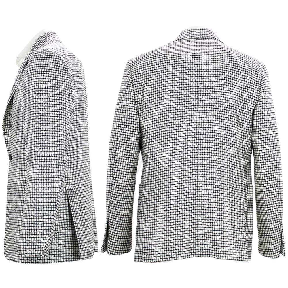 セール】ラルディーニ ジャケット メンズ ヴァージンウール チドリ柄