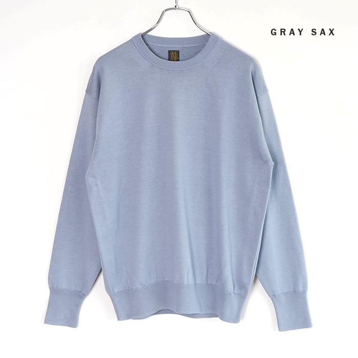 40%OFF】(bn-25sm-014)/ BATONER(バトナー)/THE SEAILAND COTTON CREW