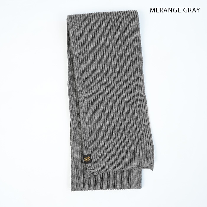 bn-25fl-003) / BATONER(バトナー) /SOLID WOOL MUFFLER(ソリッド