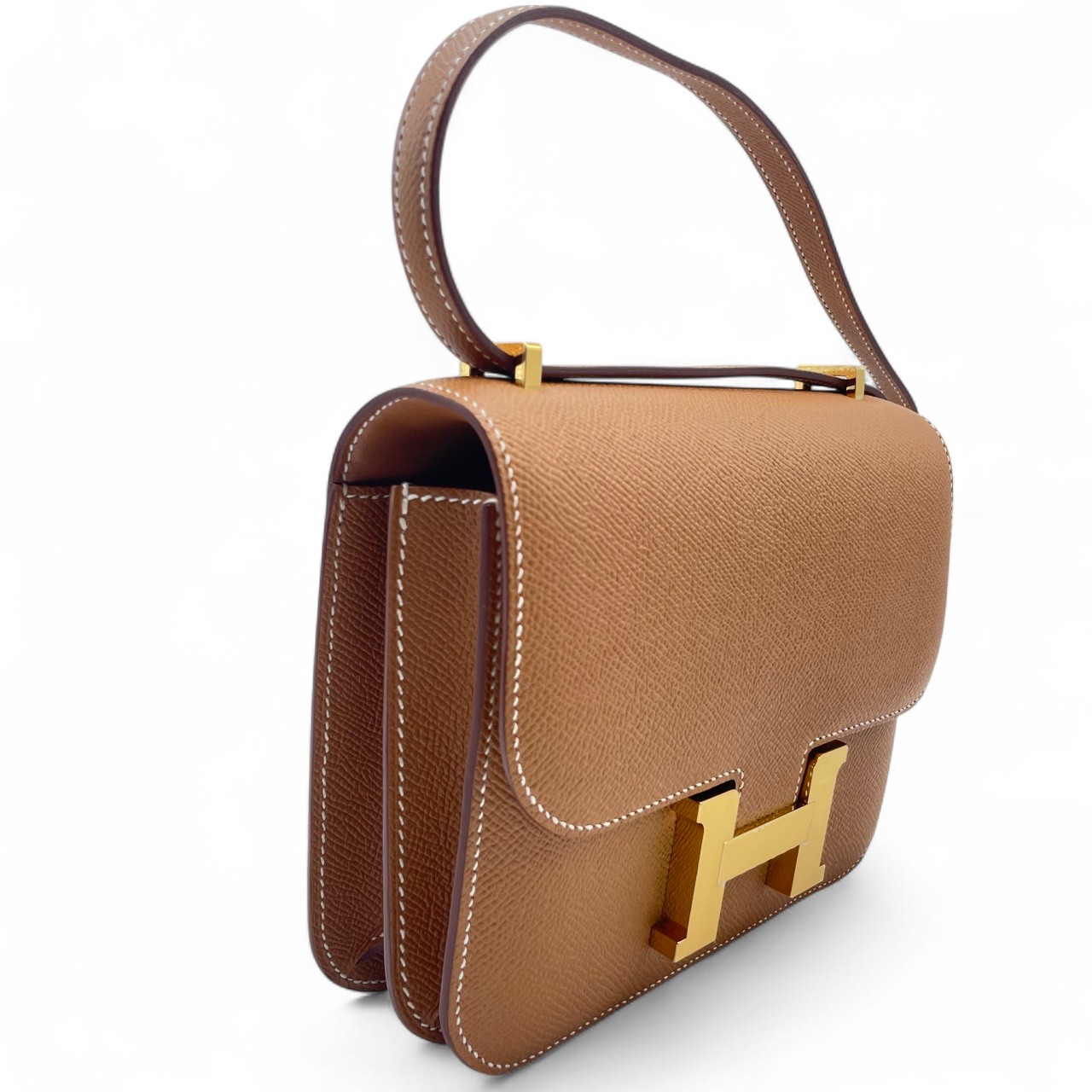 エルメス コンスタンスミニ 18 ゴールド エプソン ゴールド金具 W刻印